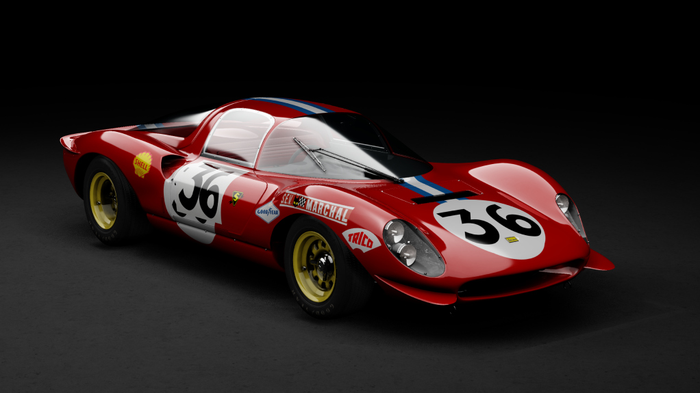 WSC60 Ferrari Dino 206S Berlinetta Preview Image